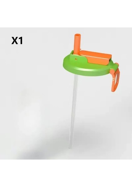 Taşınabilir Soda Kutu Kapağı ve Silikon Saman Soda, Konserve Içecekler Için Uygun Bir Şekilde Yeniden Kullanılabilir Bira Suyu 1 Adet Pipet Renkleri: F (Yurt Dışından)