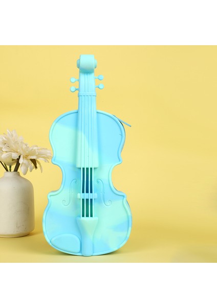 Çocuk Sevimli Kırtasiye Kutusu Çanta Keman Kalem Kutusu (Yurt Dışından)