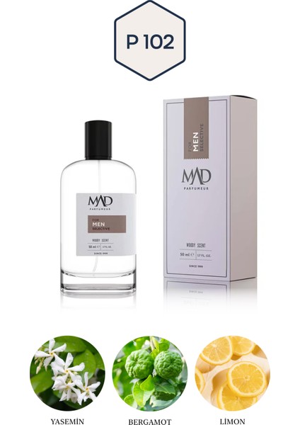 Mad P102 Selective 50 ml Erkek Parfüm