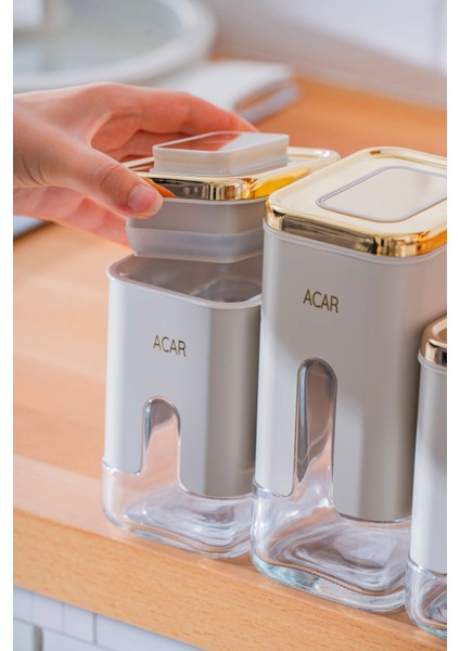 Mabel 3’lü Vakum Kapaklı Cam Baharatlık Takımı fırsatları