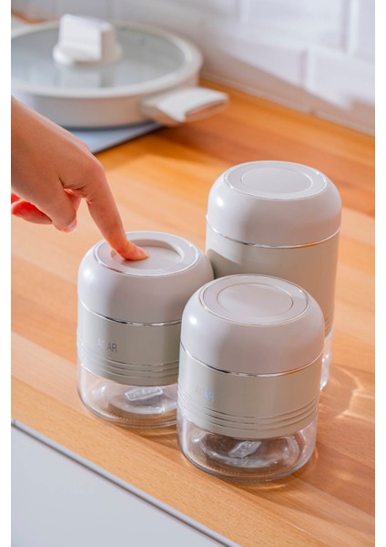 Orion 3'lü Vakum Kapaklı Baharatlık Kavanoz Seti fiyatları