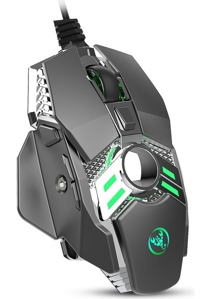 Mekanik Oyun Faresi 7 Düğmeli Programlanabilir 6400 Dpi Kablolu Fare (Yurt Dışından)