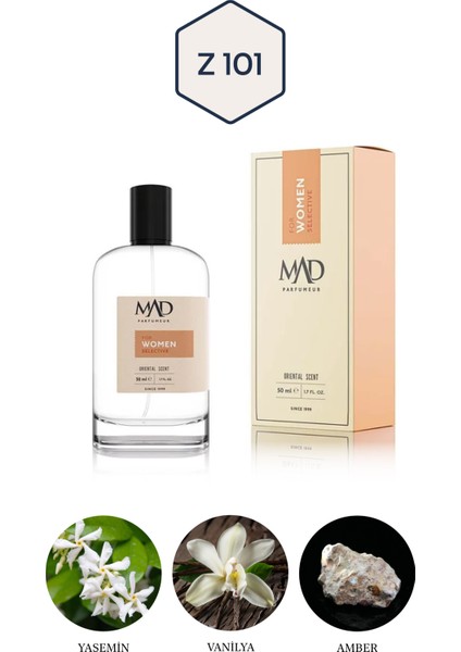 Mad Z101 Selective 50 ml Kadın Parfüm fiyatları