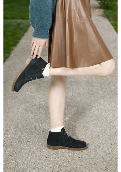 Kadın Petrol Kauçuk Taban Hakiki Deri Bot fiyatları