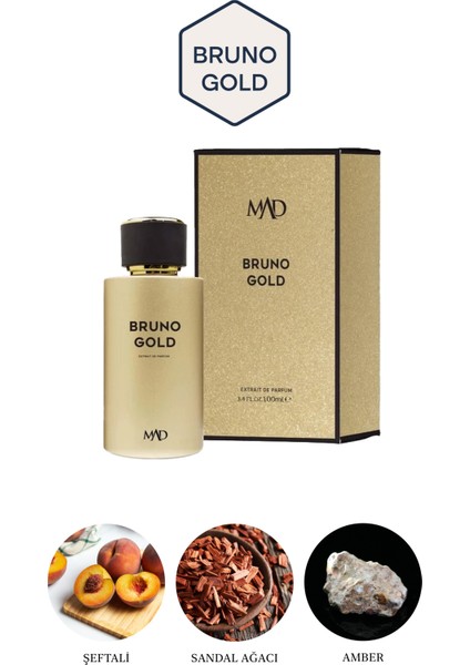Bruno Gold 100 ml Unisex Parfüm