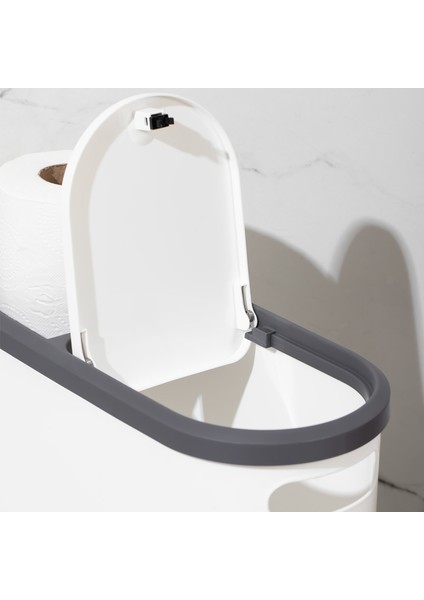 M-325 Çöp Kutusu Banyo Mutfak Çöp Kovası Kapaklı Banyo Çöp Kovası 10LT modelleri