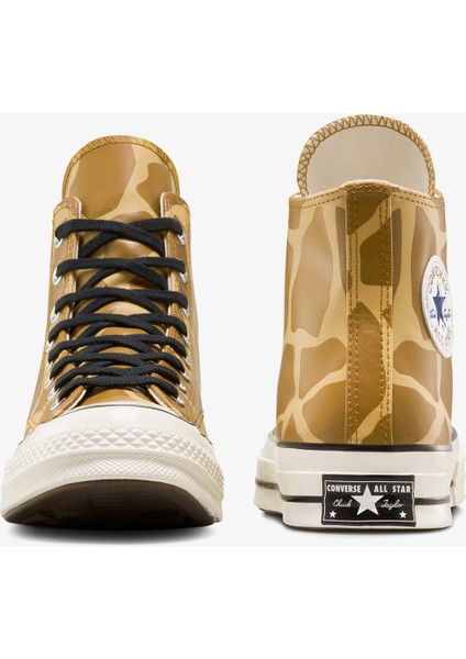 Chuck 70 Giraffe Print Unisex Kahverengi SNEAKER.230 modelleri