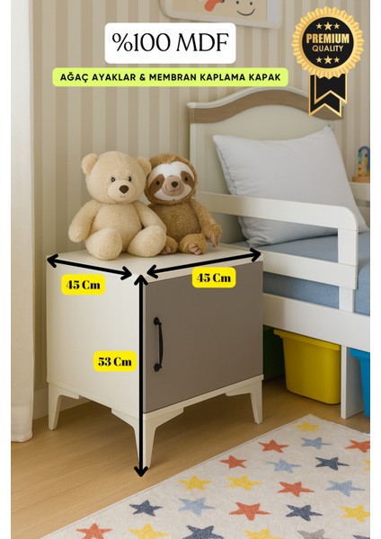 Deniz Komodin | Birinci Sınıf MDF Kalitesi | REHAU Kaplama Kapak | Ağaç Ayaklı fiyatları