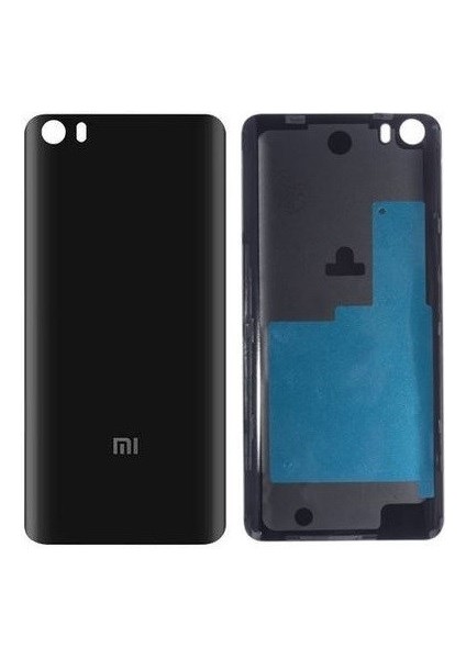 Xiaomi Mi 5 Uyumlu Arka Kasa Kapak ( Pil Kapağı ) Siyah