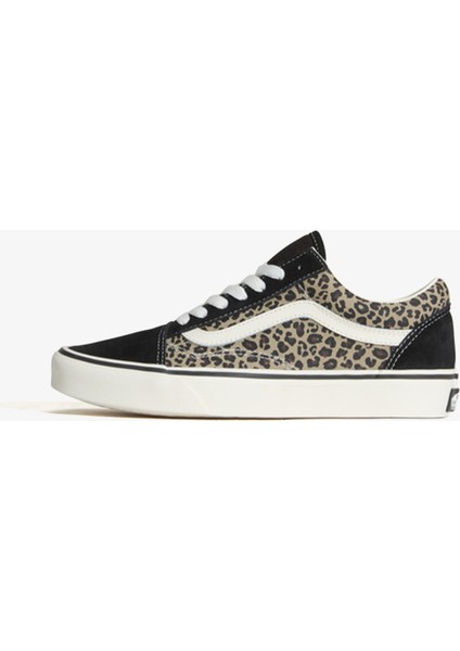 Old Skool Kadın Siyah/leopar Sneaker.- fırsatları