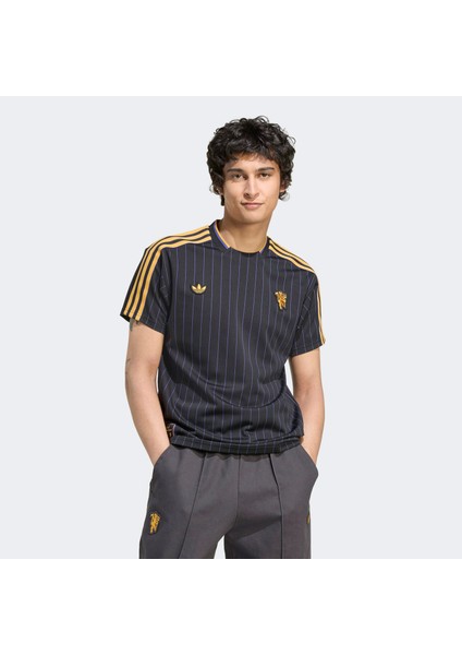 Manchester United Fc Icon Jsy Unisex Siyah Forma.-