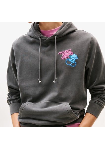 Back Logo Erkek Gri Sweatshirt.0gj fırsatları