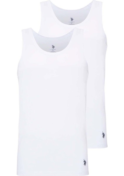 U.s. Polo Assn. Erkek Askılı Pamuklu 2 Adet Kutulu Atlet