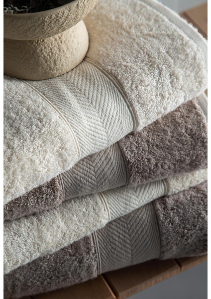 LOTUS HAVLU SETI EKRU-VIZON 90x150 - AILE SETI indirimleri