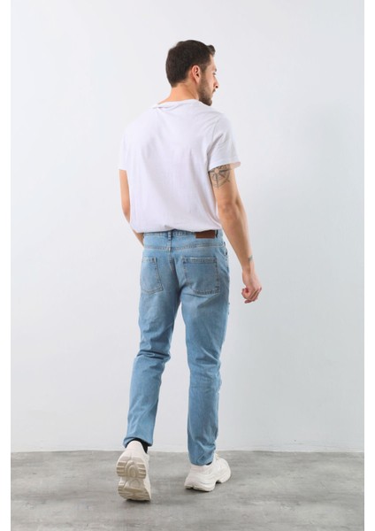 Erkek Yırtık Detaylı Jean Pantolon fırsatları