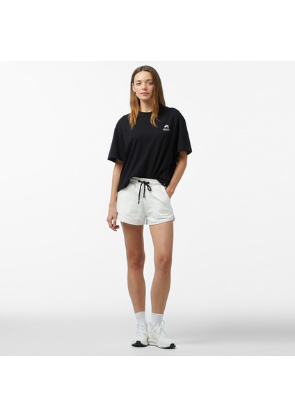 Forfun Ff High Waisted Kadın Beyaz Şort.-