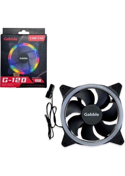 GAB-G-120 12V 12CM*12CM Rgb Kasa Fan fiyatları