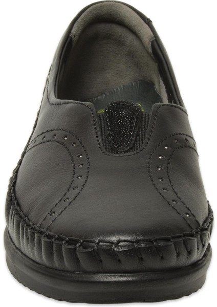 Gulis 48007 Günlük Deri Siyah Kadın Ayakkabı modelleri