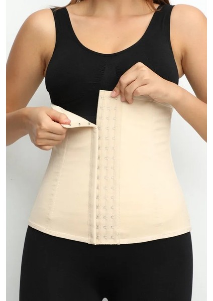Askısız Lateks Korse – Doğum Sonrası Bel ve Göbek Destekli, 2 Beden Daraltan Toparlayıcı Model fiyatları