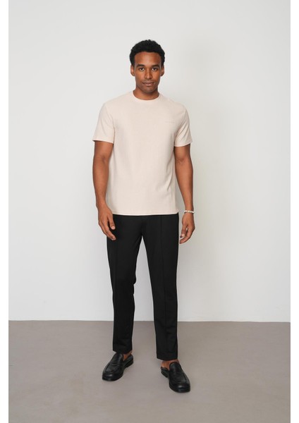 Taş Regular Fit Bisiklet Yaka Erkek T-Shirt E1002 indirimleri