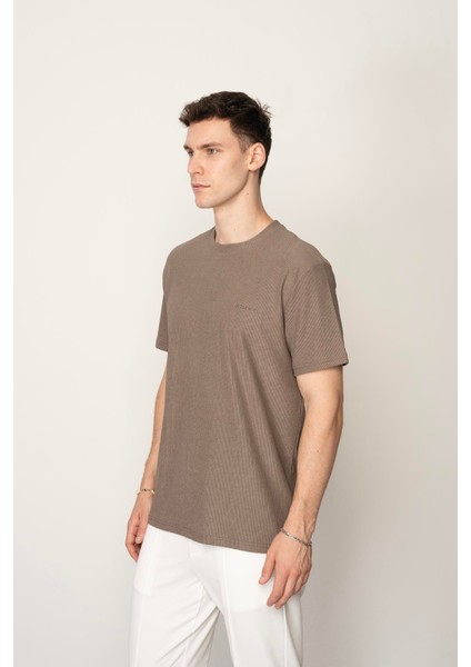 Kül Regular Fit Bisiklet Yaka Erkek T-Shirt E1002 fiyatları