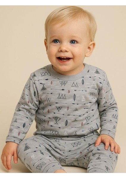 Çocuk Çadır Desenli Pamuklu Yumuşak Dokulu Pijama fiyatları