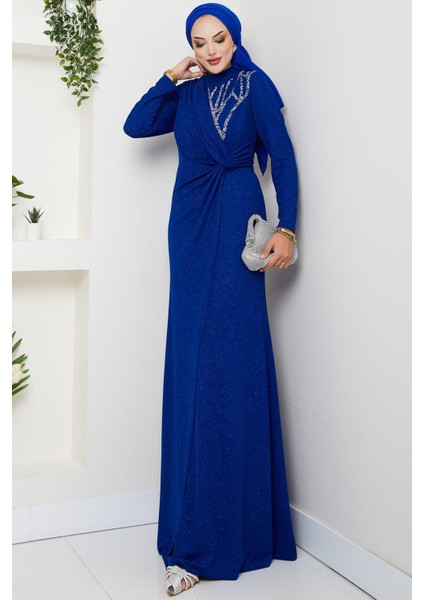 Eylül Tesettür Abiye Saks