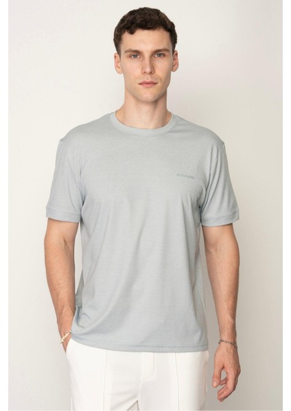 Mavi Regular Fit Bisiklet Yaka Erkek T-Shirt E1023