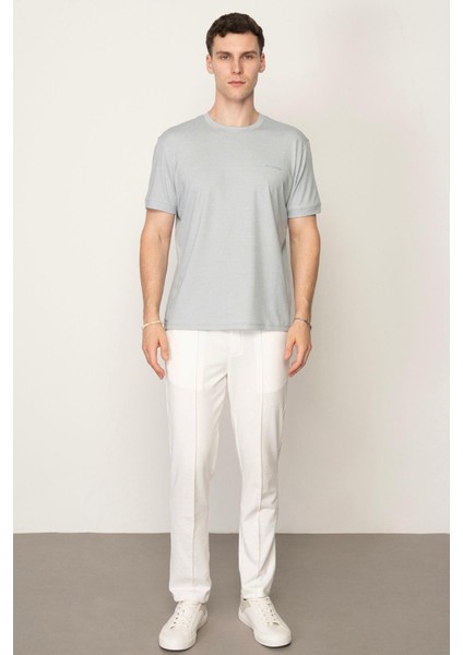 Mavi Regular Fit Bisiklet Yaka Erkek T-Shirt E1023 modelleri