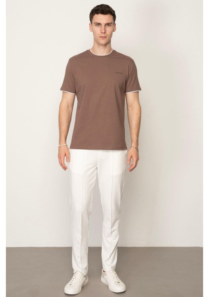 Vizon Regular Fit Bisiklet Yaka Erkek T-Shirt E1026 modelleri