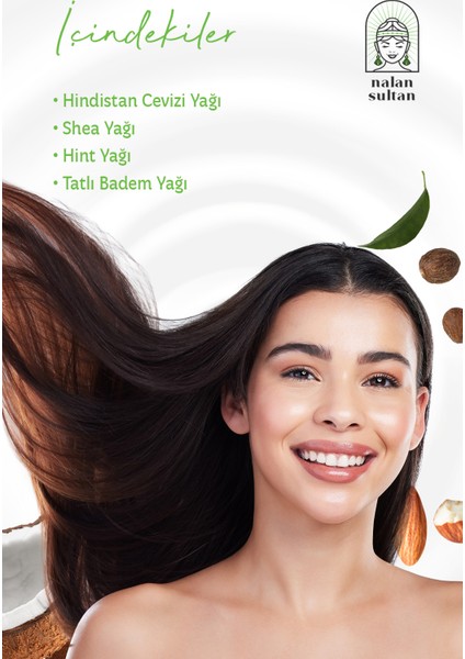 | Badem Yağlı Saç Bakım Maskesi, Saça Parlaklığını Geri Kazandırır| Hiçbir Kimyasal Yok, %100 Bitkisel İçerik (150 ml) fırsatları