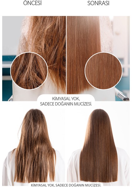 | Badem Yağlı Saç Bakım Maskesi, Saça Parlaklığını Geri Kazandırır| Hiçbir Kimyasal Yok, %100 Bitkisel İçerik (150 ml)