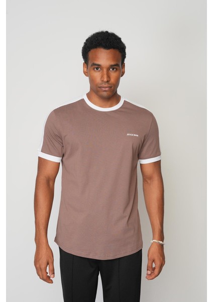 Vizon Regular Fit Bisiklet Yaka Erkek T-Shirt E1024