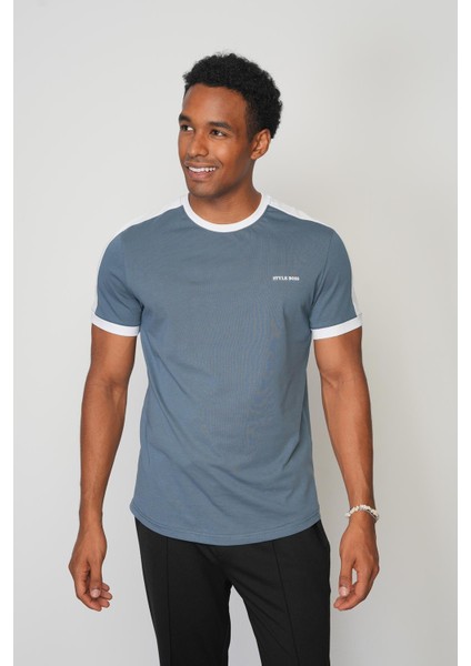 Mavi Regular Fit Bisiklet Yaka Erkek T-Shirt E1024 fırsatları