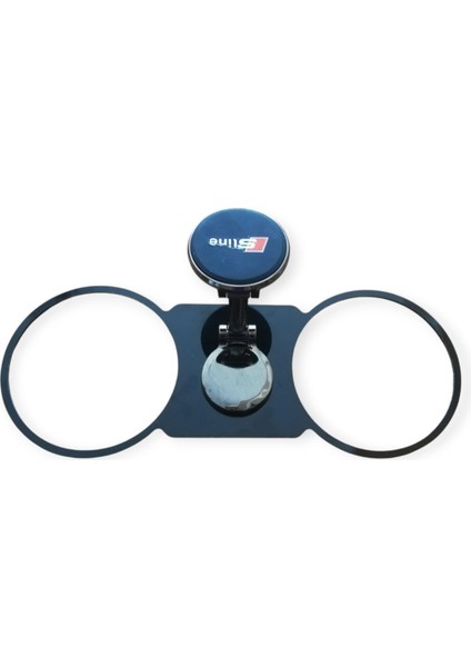 Audi A3 Uyumlu 8p 2004-2012 Kasa Sline Logolu Açılabilir 360 Derece Dönen Mıknatıslı Telefon Tutucu fırsatları