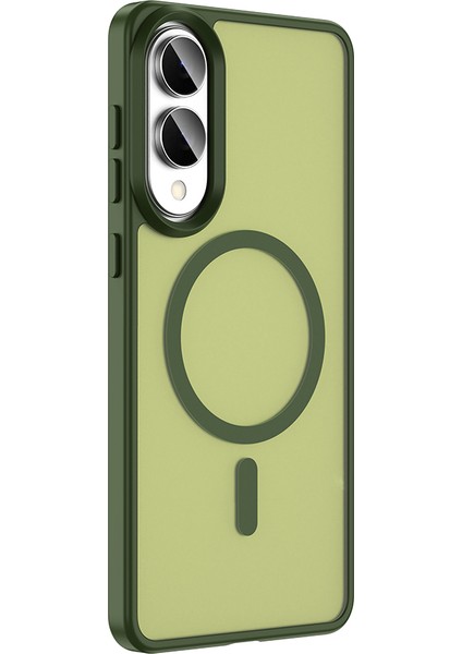 Galaxy S25 Edge Kılıf M-Safe Şarj Özellikli Mat Arka Yüzey Klfs Sio Kapak - Lacivert modelleri