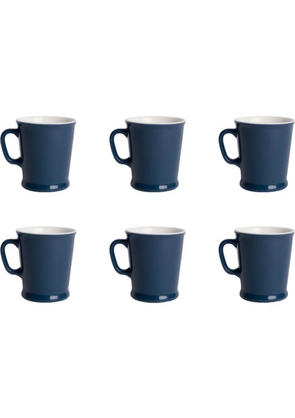 Union Mug 6'lı Fincan Seti Mavi