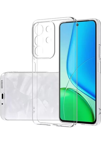 Vivo Y29 4g Kılıf Zore Süper Silikon Kapak - Şeffaf