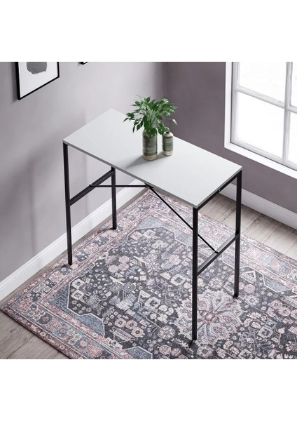 Bar Masası Bistro Masa Mutfak Yemek Masası Gzl Beyaz 1568