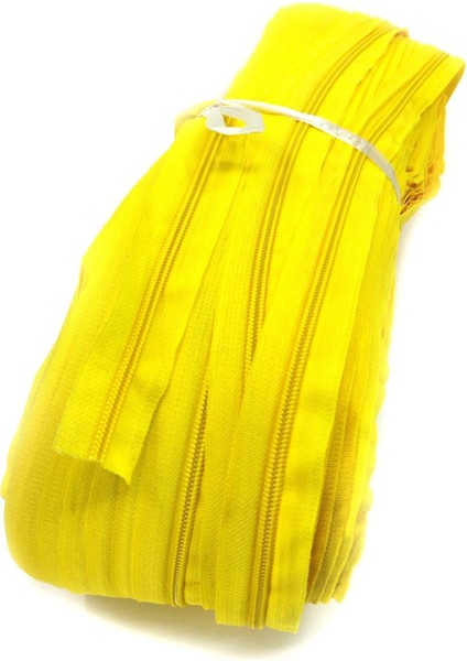 T5 Fermuar Plastikdiş Sarı