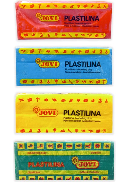 Plastilina Oyun Hamuru 4 Renk 150 gr ART71