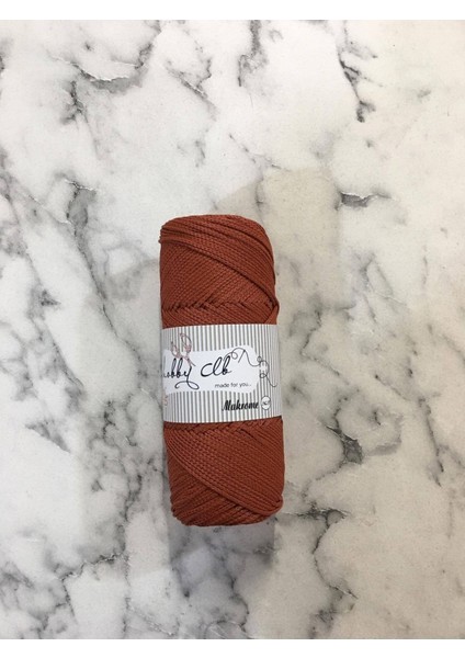 Premium 100 gr 5 Adet Polyester Makrome Ipi ( Kiremit) Supla Ip ve Çanta Ipliği
