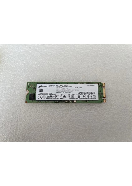 M2 Sata 512GB 22X80 MTFDDAV512TDL-1AW1ZABYY