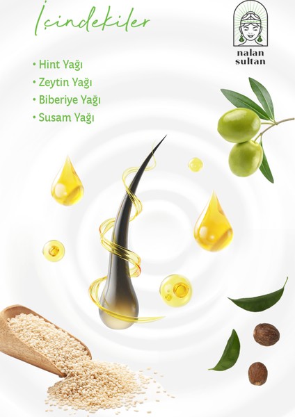 | Biberiye Yağlı Saç Dökülmesine Karşı Saç Besleyici ve Güçlendirici Serum (50ml)