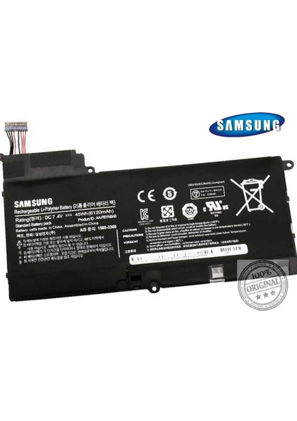 Samsung NP530U4B NP530U4C NP530U4E NP535U4C AA-PBYN8AB Batarya