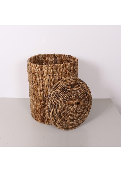 Mylamp Olimpos Doğal Abaka 41X60 cm Kapaklı Çamaşır ve Dekorasyon Sepeti fiyatları