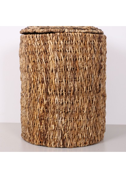 Mylamp Olimpos Doğal Abaka 41X60 cm Kapaklı Çamaşır ve Dekorasyon Sepeti modelleri