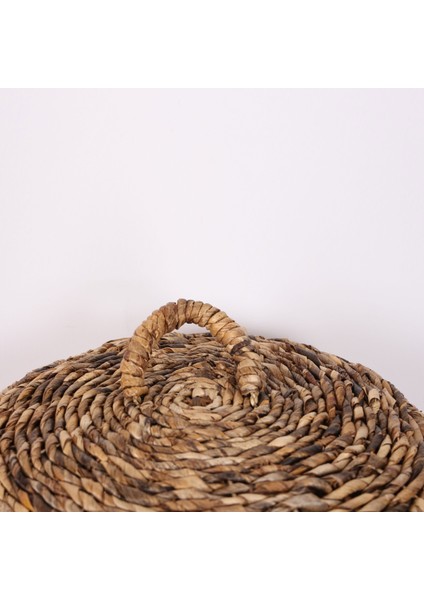 Mylamp Olimpos Doğal Abaka 41X60 cm Kapaklı Çamaşır ve Dekorasyon Sepeti fırsatları