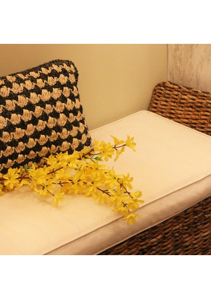 Mylamp Çift Yön Örgü 30X50 Cm. Doğal & Siyah Rafya Kırlent indirimleri