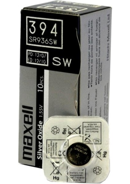 Sr-936Sw-394 10lu Paket Pil